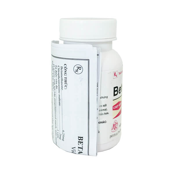 Betalestin (lọ 500 viên)