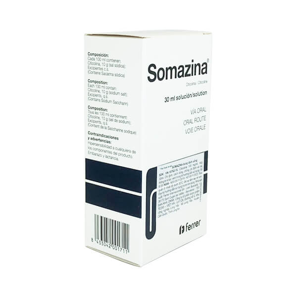 Somazina 100mg/ml - Phục hồi TRÍ NÃO, bảo vệ THẦN KINH