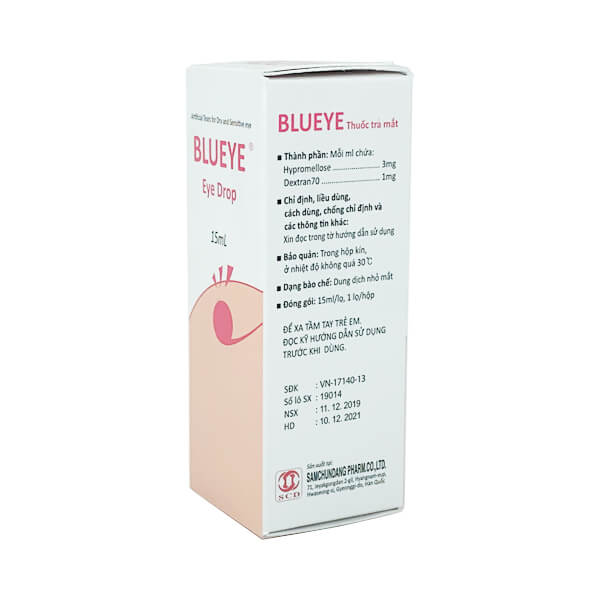 Blueye 15ml - Giảm khô mắt, mỏi mắt