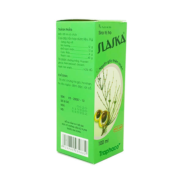 Siro trị ho Slaska