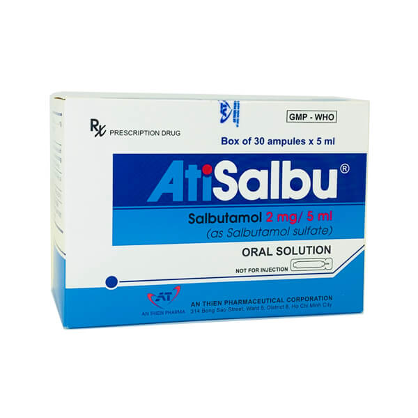 AtiSalbu 2mg/5ml - Giải pháp vàng cho hen phế quản