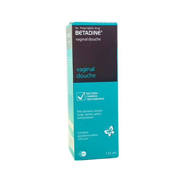 Betadine vaginal douche 10% 125ml