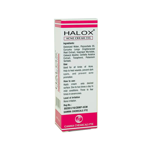 Halox acne cream 15g