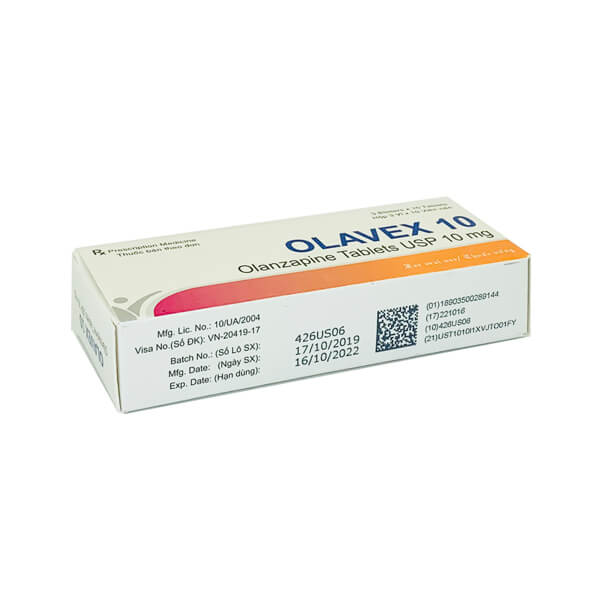 Olavex 10 - Lựa chọn ĐẦU TAY trị bệnh tâm thần