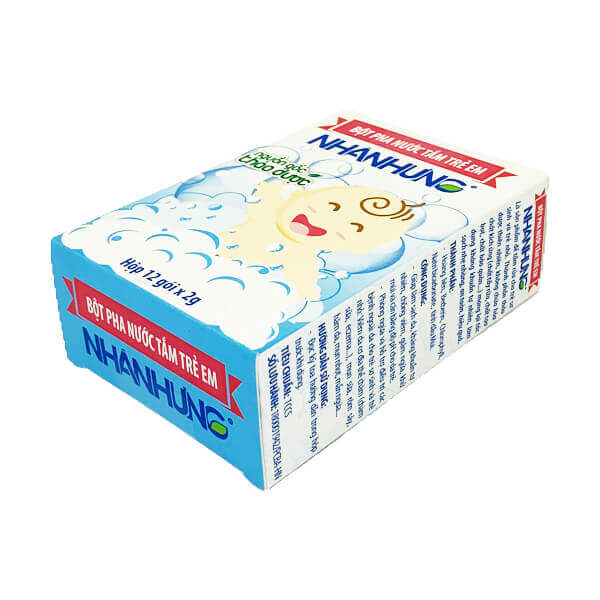 Bột pha nước tắm trẻ em Nhân Hưng