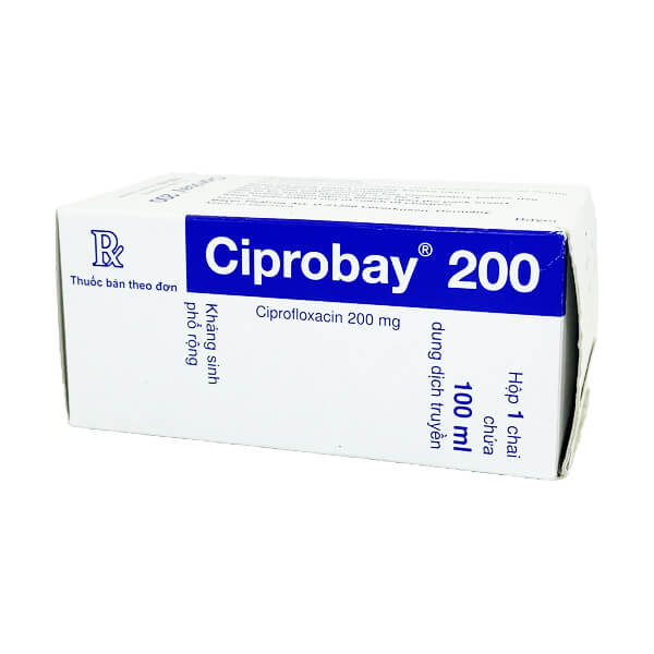 Dịch truyền Ciprobay 200