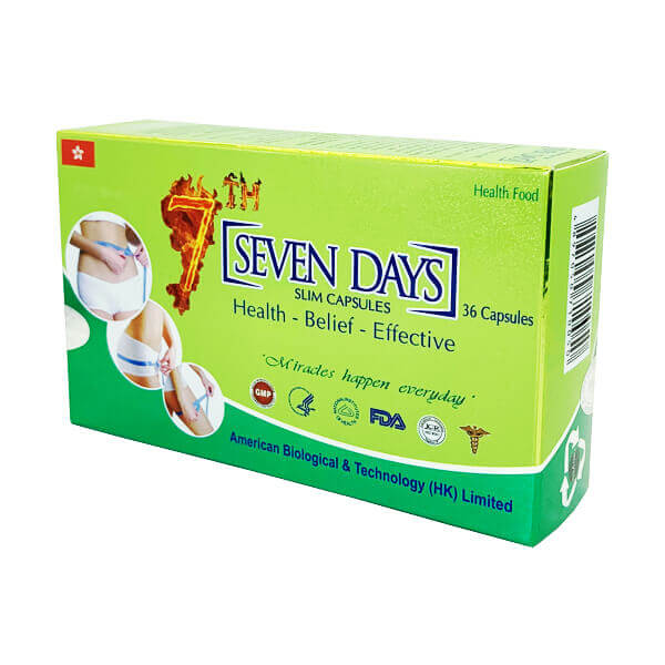 Seven Days- Hỗ trợ giảm cân hiệu quả