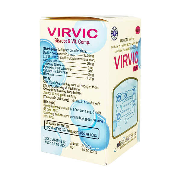 Virvic Gran - Ổn định đường ruột