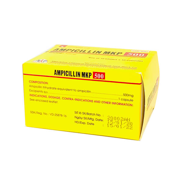 Ampicillin MKP 500