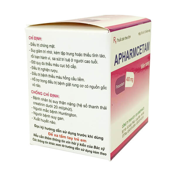 Apharmcetam 400mg