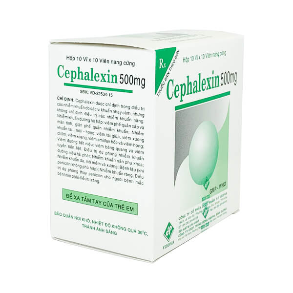 Cephalexin 500mg Vidipha