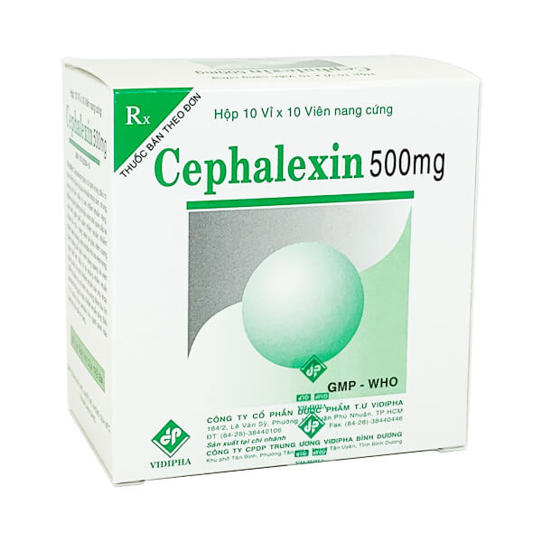 Cephalexin 500mg Vidipha