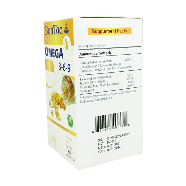 Omega 3-6-9 BenToc
