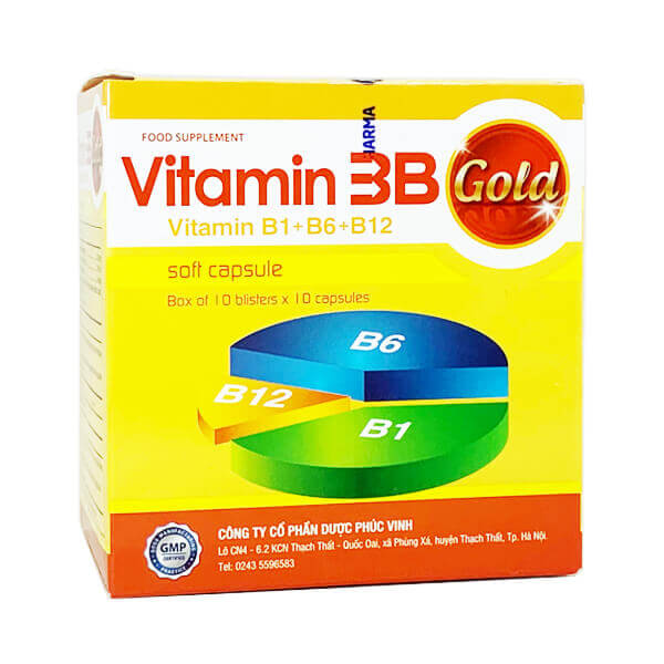 Tổng hợp thông tin về Vitamin 3B Gold