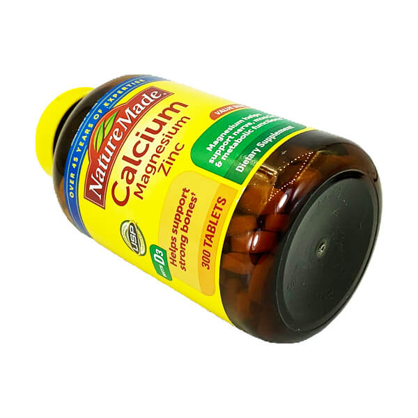 Calcium Magnesium zinc Nature Made