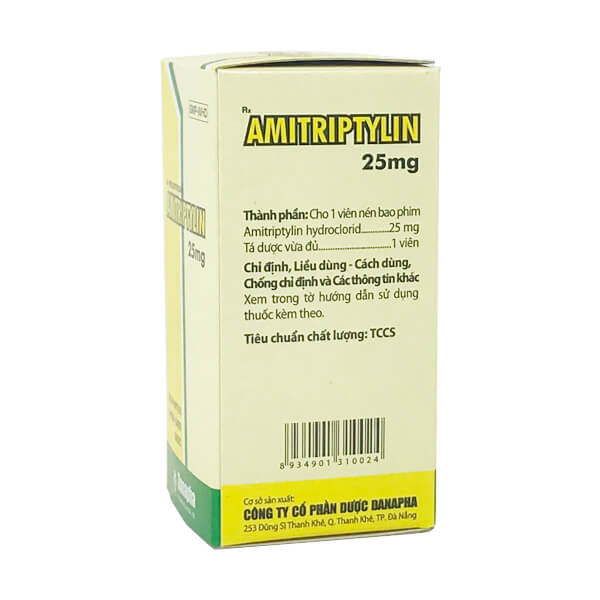 Amitriptylin 25mg