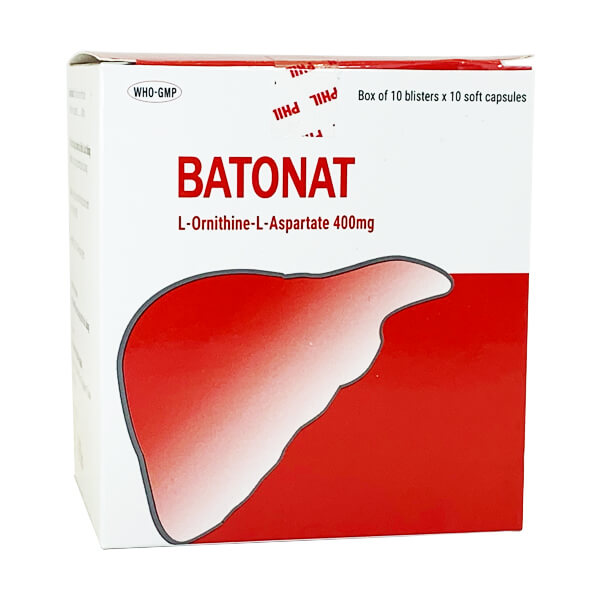 Batonat 400mg - CẢI THIỆN chức năng gan nhanh chóng