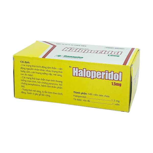 Haloperidol 1,5mg - Chống loạn thần