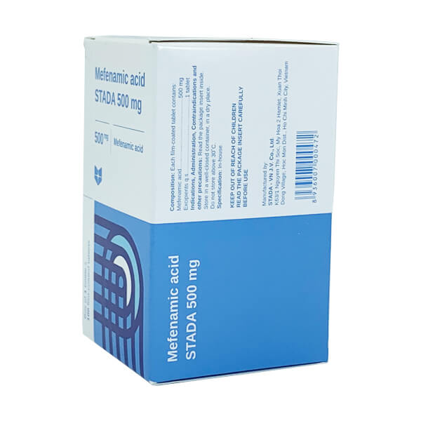 Mefenamic acid STADA 500mg