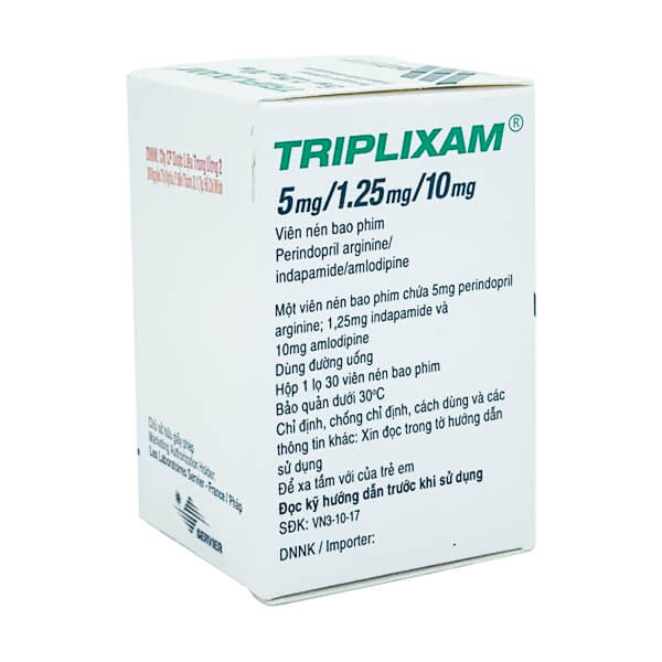 Triplixam 5mg/1.25mg/10mg
