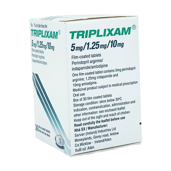 Triplixam 5mg/1.25mg/10mg