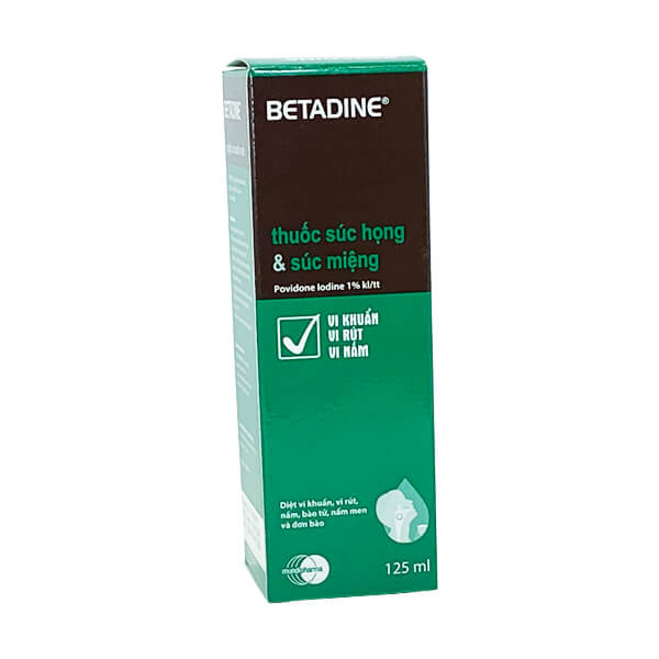 Betadine Gargle & Mouthwash 1%
