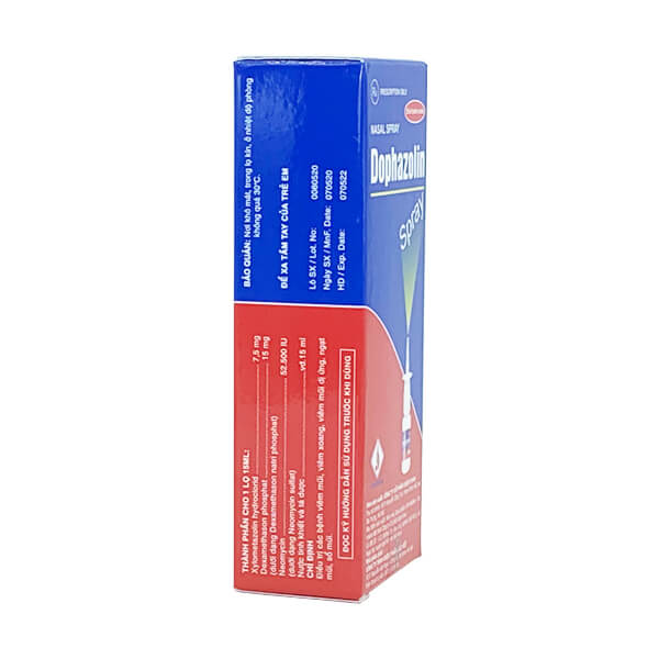 Thuốc xịt mũi Dophazolin 15ml