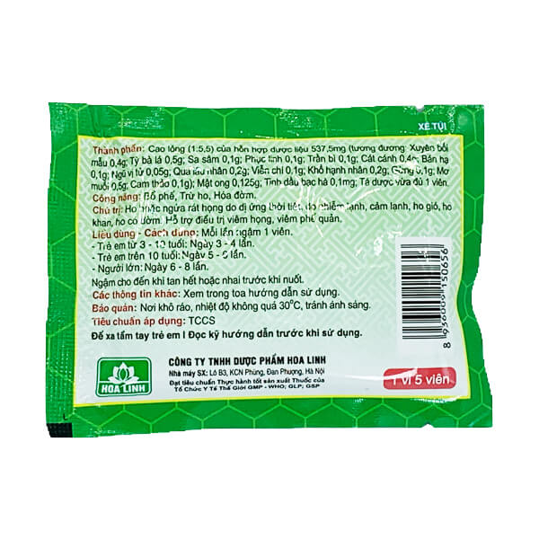Viên ngậm Bảo Thanh hộp 20 viên