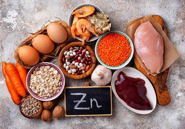 thực phẩm chứ kẽm tốt cho người viêm họng
