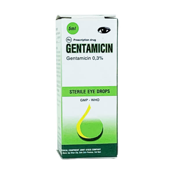 Gentamicin 0,3% Bidiphar