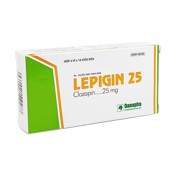 Thuốc Lepigin 25 - Điều trị TÂM THẦN PHÂN LIỆT - Dược Điển Việt Nam