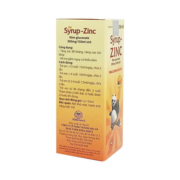 Syrup Zinc 300mg/150ml