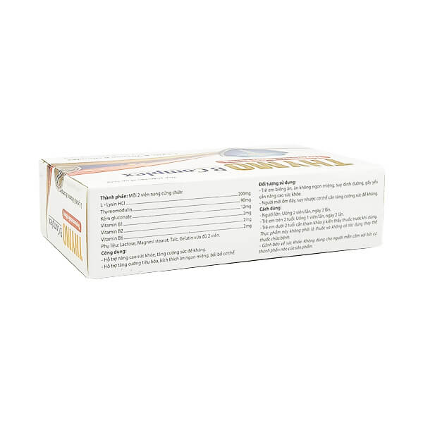 Thymo B Complex 90mg - Giúp ăn ngon, tăng đề kháng