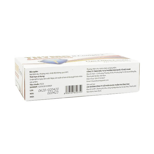 Thymo B Complex 90mg - Giúp ăn ngon, tăng đề kháng