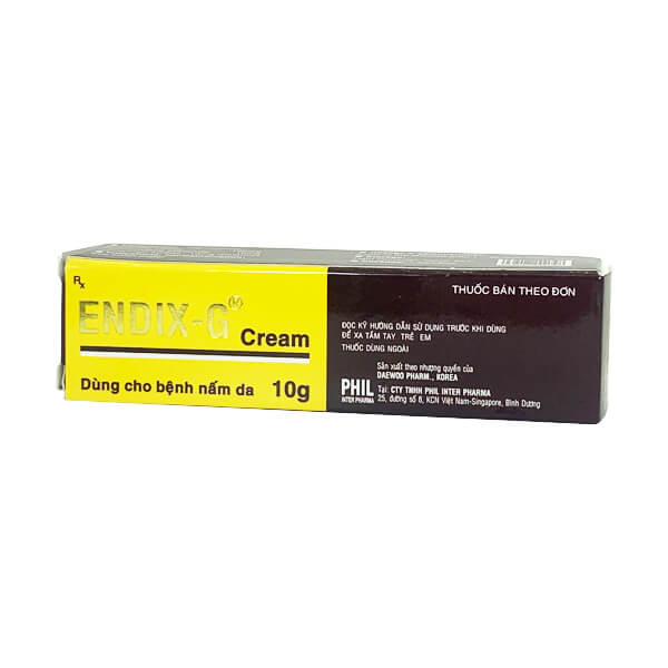 Endix-G Cream 10g - Điều trị VIÊM DA DỊ ỨNG