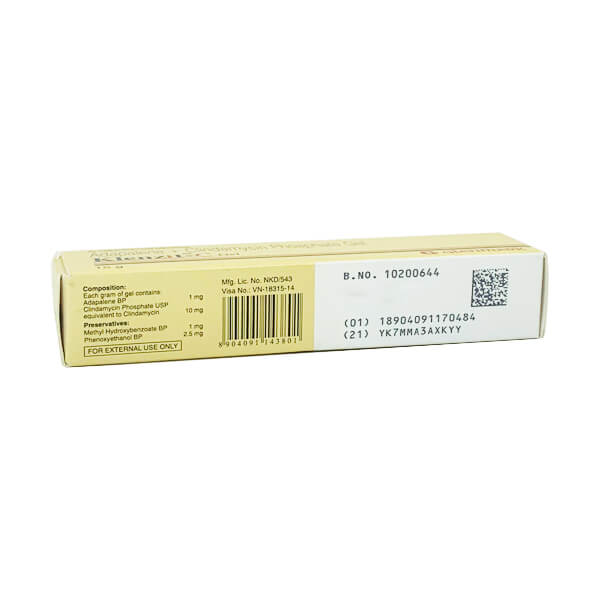 Klenzit-C Gel 15g - Thuốc điều trị mụn trứng cá