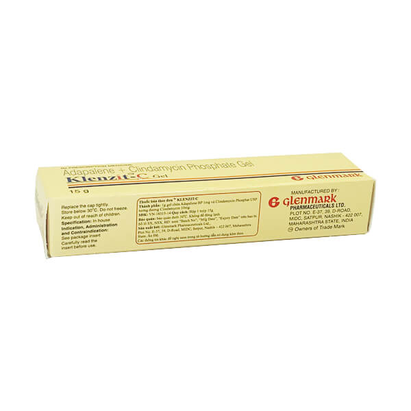 Klenzit-C Gel 15g - Thuốc điều trị mụn trứng cá