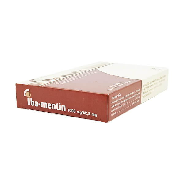 Iba-mentin 1000mg/62,5mg