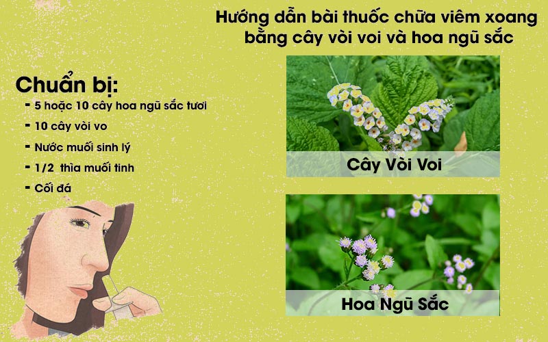 Kết hợp và voi và ngũ sắc để cải thiện triệu chứng