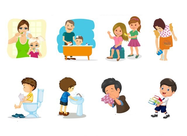 Cần rèn luyện cho trẻ giữ vệ sinh cá nhân