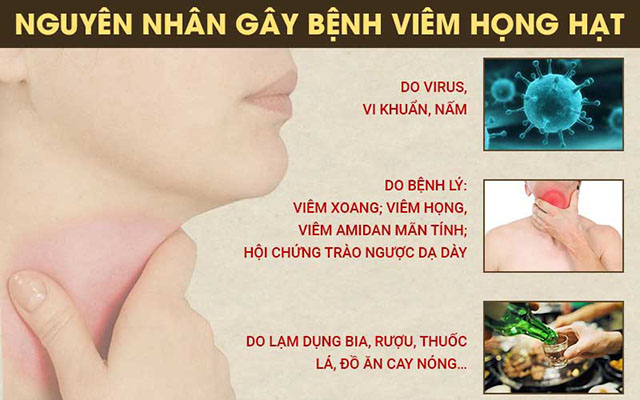 Nguyên nhân viêm họng hạt