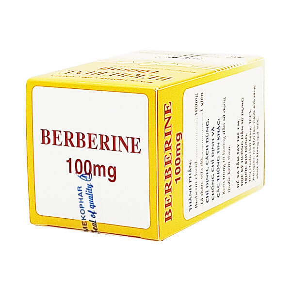 Berberin 100mg Mekophar