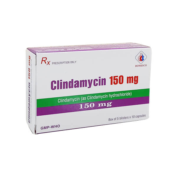 Clindamycin 150mg Domesco - Điều trị nhiễm khuẩn NẶNG