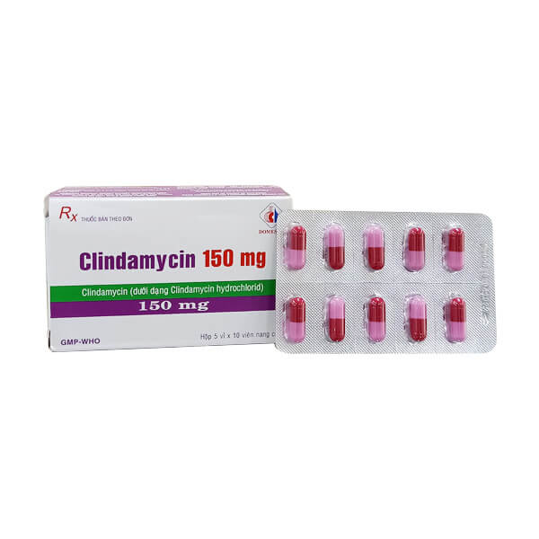 Clindamycin 150mg Domesco - Điều trị nhiễm khuẩn NẶNG