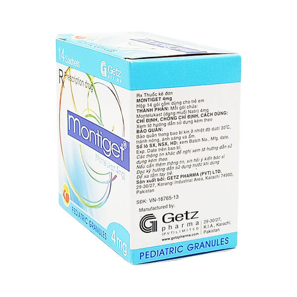 Montiget 4mg (gói)