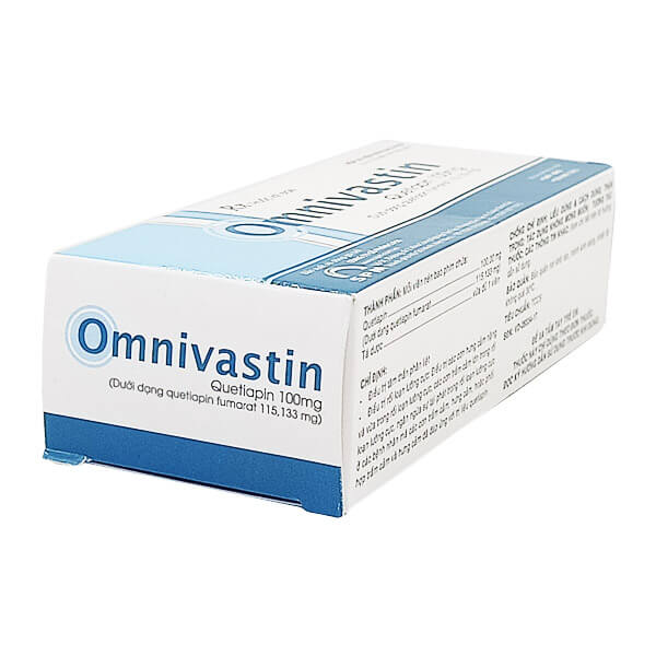 Omnivastin 100mg -  Chấm dứt RỐI LOẠN tâm thần