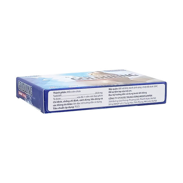 Golduling 20mg - Điều trị rối loạn cương dương