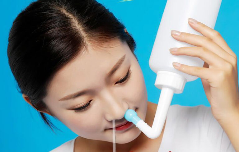 Rửa mũi giúp làm sạch chất nhầy