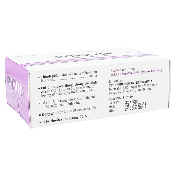 Bomitis 20mg