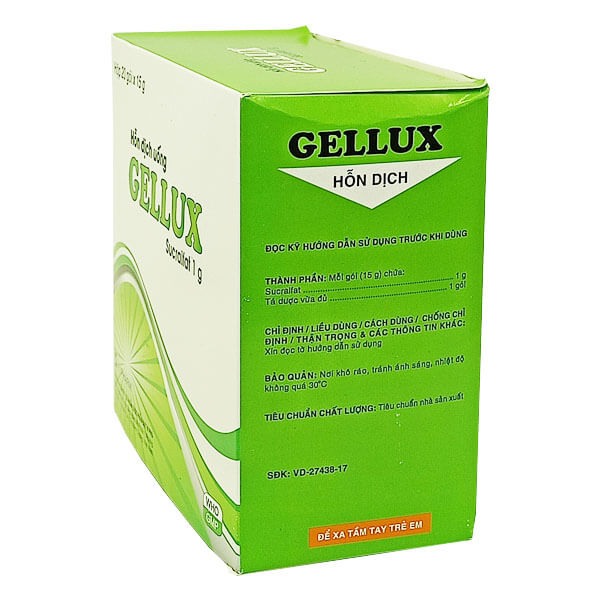 Gellux 1g - Giảm LOÉT DẠ DÀY